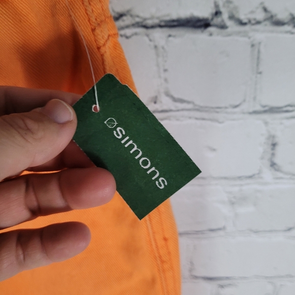 TWIK | high waist rolled hem denim jean shorts - Picture 3 of 8